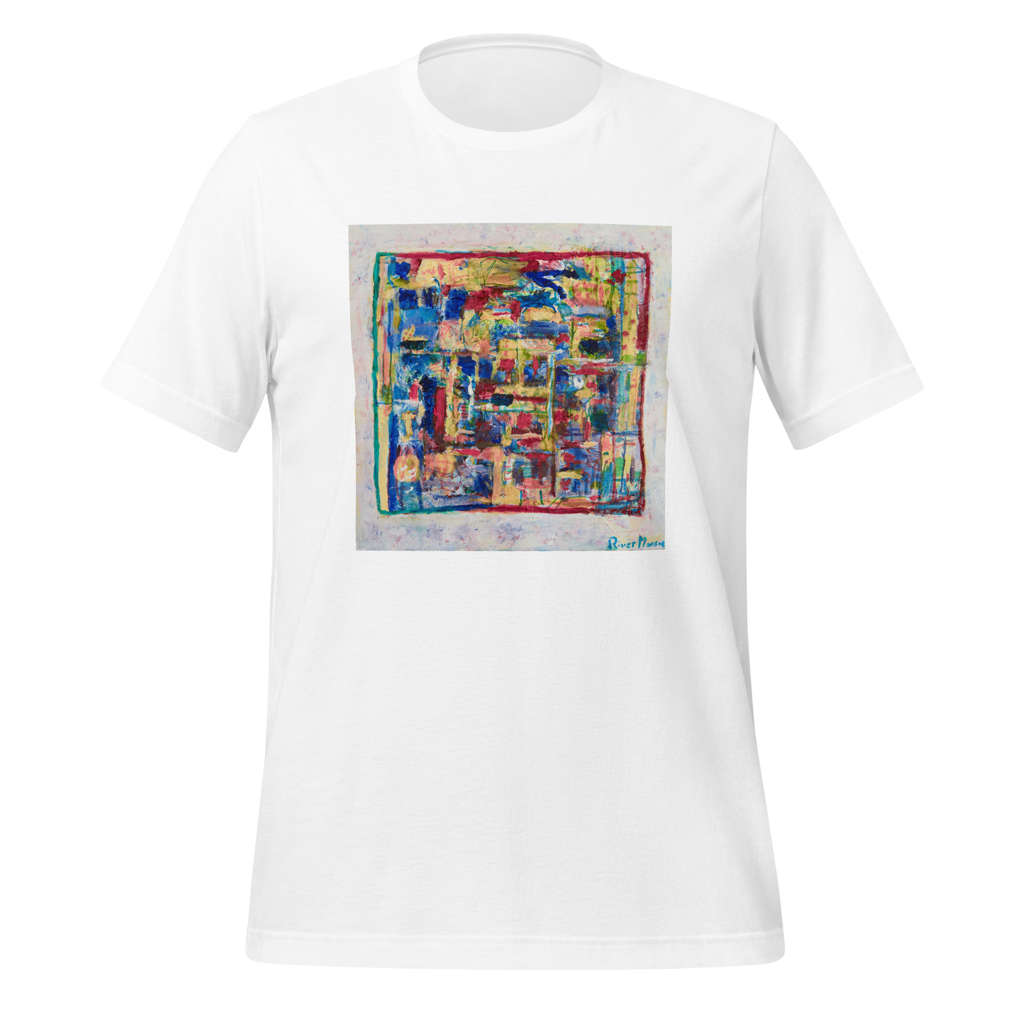 mens-staple-t-shirt-white-front-6632940db9146.jpg Hearts With River Logo - Men's Classic T-shirt