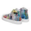 mens-high-top-canvas-shoes-white-left-back-6868015e13ba7.jpg My Story - Men’s High Top Canvas Shoes — white, left back view