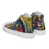 mens-high-top-canvas-shoes-white-left-back-6868059330aff.jpg Rebirth Wave - Men’s High Top Canvas Shoes — white, left back view