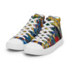 mens-high-top-canvas-shoes-white-left-front-6868059330be6.jpg Rebirth Wave - Men’s High Top Canvas Shoes — white, left front view