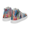 mens-high-top-canvas-shoes-white-right-back-6868015e144f1.jpg My Story - Men’s High Top Canvas Shoes — white, right back view