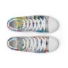 womens-high-top-canvas-shoes-white-front-2-6867eedba4125.jpg My Story - Women’s High Top Canvas Shoes — white, front view