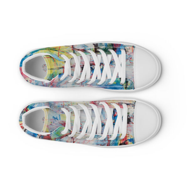 womens-high-top-canvas-shoes-white-front-2-6867eedba4125.jpg My Story - Women’s High Top Canvas Shoes — white, front view