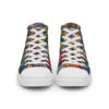 Rebirth - Women’s High Top Canvas Shoes — white, front view