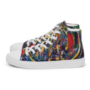 Rebirth Women’s high top canvas shoes