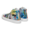 womens-high-top-canvas-shoes-white-left-back-6867eedba3e08.jpg My Story - Women’s High Top Canvas Shoes — white, left back view