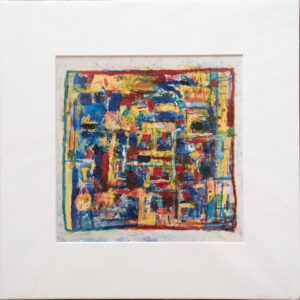 Home Matted Art Print