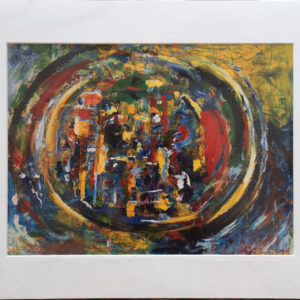 Rebirth Matted Art Print