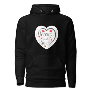 Hearts With River Logo - Unisex Hoodie
