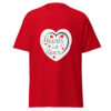 mens-classic-tee-red-front-6966c3ae4bed9.jpg Hearts With River Logo - Men's Classic T-shirt — red, front view