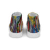 mens-high-top-canvas-shoes-white-back-695d44a7bae15.jpg Rebirth - Men’s High Top Canvas Shoes — white, back view