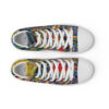 mens-high-top-canvas-shoes-white-front-2-695d44a7bb1d5.jpg Rebirth - Men’s High Top Canvas Shoes — white, front view
