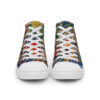 mens-high-top-canvas-shoes-white-front-695d44a7bb0a0.jpg Rebirth - Men’s High Top Canvas Shoes — white, front view