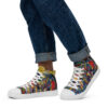 mens-high-top-canvas-shoes-white-left-695d44a7bab9f.jpg Rebirth - Men’s High Top Canvas Shoes — white, left side view