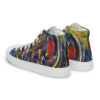 mens-high-top-canvas-shoes-white-left-back-695d44a7baed9.jpg Rebirth - Men’s High Top Canvas Shoes — white, left back view