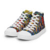 mens-high-top-canvas-shoes-white-left-front-695d44a7baf9c.jpg Rebirth - Men’s High Top Canvas Shoes — white, left front view