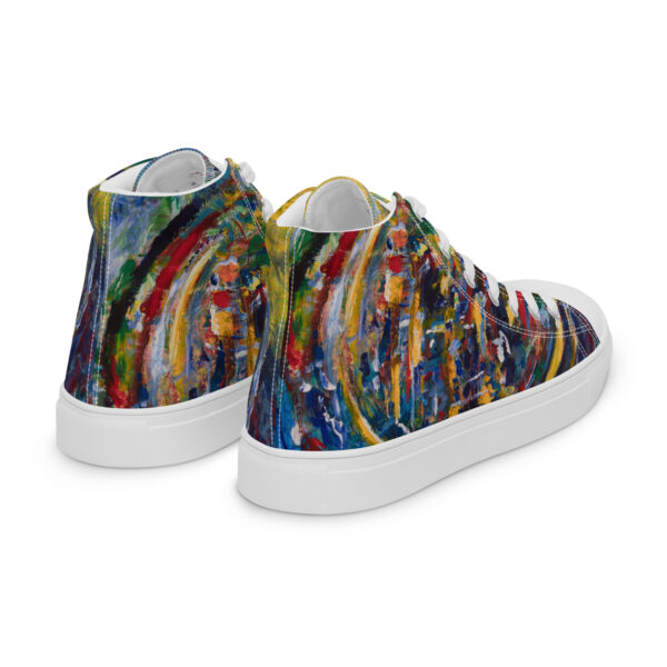 mens-high-top-canvas-shoes-white-right-back-695d44a7bb50e.jpg Rebirth - Men’s High Top Canvas Shoes — white, right back view
