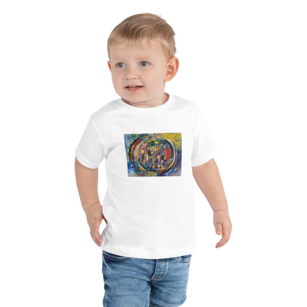 toddler-staple-tee-white-front-6969749f3ad6d.jpg Rebirth - Toddler Short Sleeve T-shirt — white, front view