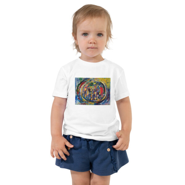 toddler-staple-tee-white-front-6969749f3afe8.jpg Rebirth - Toddler Short Sleeve T-shirt — white, front view