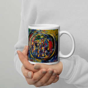 Rebirth Full Circle - White Glossy Mug