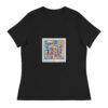 Home - Women's Relaxed T-Shirt — black, front view