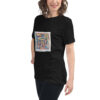 Home - Women's Relaxed T-Shirt — black, left front view