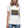 Rebirth - Women's Relaxed T-Shirt — white, front view