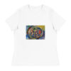 Rebirth - Women's Relaxed T-Shirt — white, front view