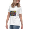 Rebirth - Women's Relaxed T-Shirt — white, left front view