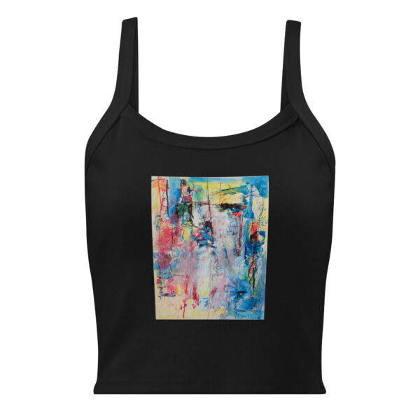 womens-micro-rib-tank-top-solid-black-blend-front-6983cff7b4cc3.jpg My Story - Women’s micro-rib tank top — solid black blend, front view