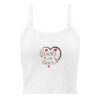 womens-micro-rib-tank-top-solid-white-blend-front-6983ced30dae9.jpg Hearts With River Logo - Women’s micro-rib tank top — solid white blend, front view