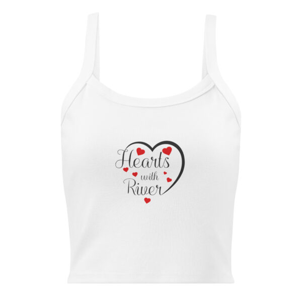 womens-micro-rib-tank-top-solid-white-blend-front-6983ced30dae9.jpg Hearts With River Logo - Women’s micro-rib tank top — solid white blend, front view