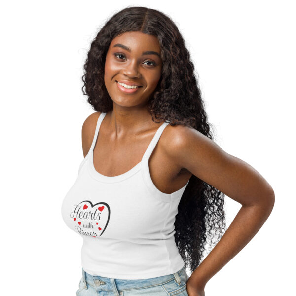 womens-micro-rib-tank-top-solid-white-blend-left-front-6983ced30dea7.jpg Hearts With River Logo - Women’s micro-rib tank top — solid white blend, left front view