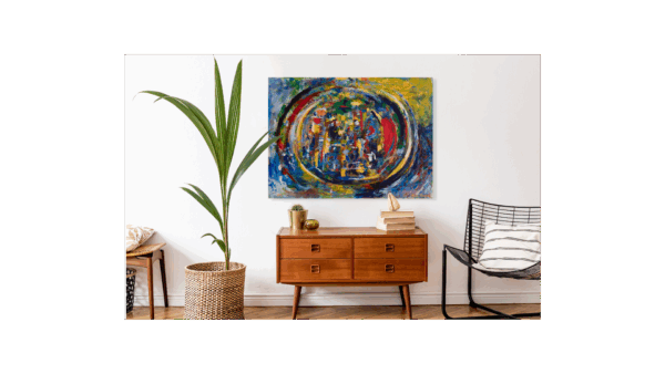 Sans titre-1 Rebirth - 48x36 Canvas Print
