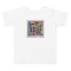 Home - Toddler Short Sleeve T-shirt — White (flat) Home - Toddler Short Sleeve T-shirt — white, flat garment view