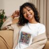 Home - Women's Relaxed T-Shirt — worn by a model