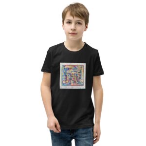Home - Youth Short Sleeve T-Shirt — worn by a model