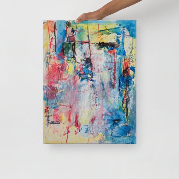 My Story - 18x24 Canvas Print — shown in a room My Story - 18x24 Canvas Print — shown in a room