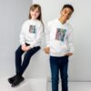 My Story - Kids fleece hoodie — worn by a model