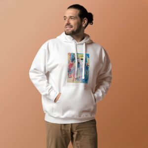 My Story - Men's Hoodie — worn by a model My Story - Men's Hoodie — worn by a model