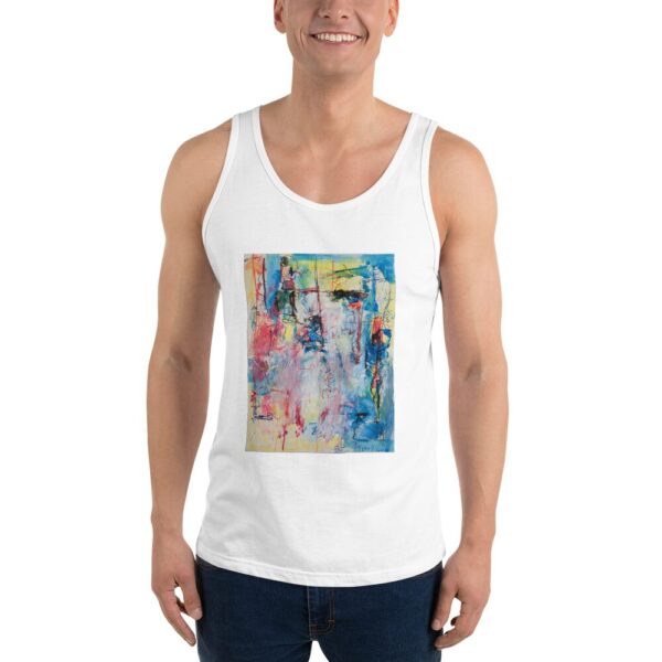 hwr-mystory-mens-tank-model My Story - Men's Tank Top — worn by a model