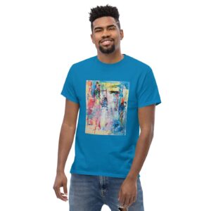 hwr-mystory-mens-tee-model My Story - Men's Classic T-shirt — worn by a model