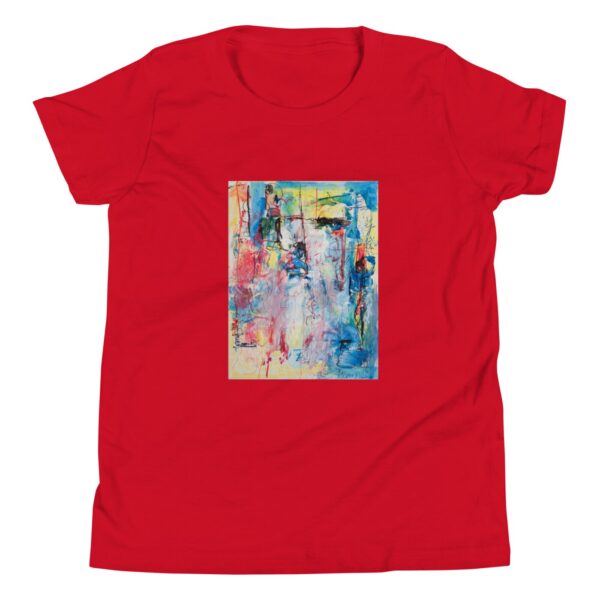 My Story - Youth Short Sleeve T-Shirt — Red (flat) My Story - Youth Short Sleeve T-Shirt — red, flat garment view
