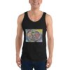 Rebirth - Men's Tank Top — worn by a model