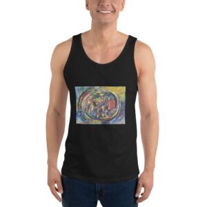 Rebirth - Men's Tank Top — worn by a model