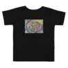 Rebirth - Toddler Short Sleeve T-shirt — Black (flat) Rebirth - Toddler Short Sleeve T-shirt — black, flat garment view