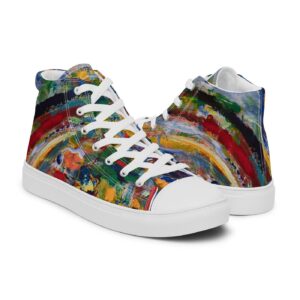 Rebirth Wave - Men’s High Top Canvas Shoes Rebirth Wave - Men’s High Top Canvas Shoes