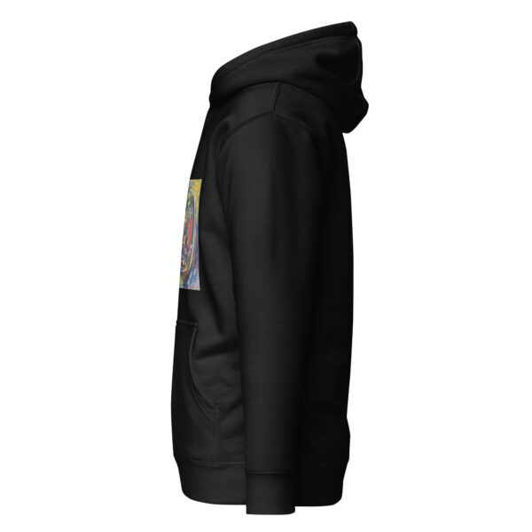 Rebirth - Men's Hoodie — black, left side view