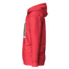 Home - Men's Hoodie — team red, left side view