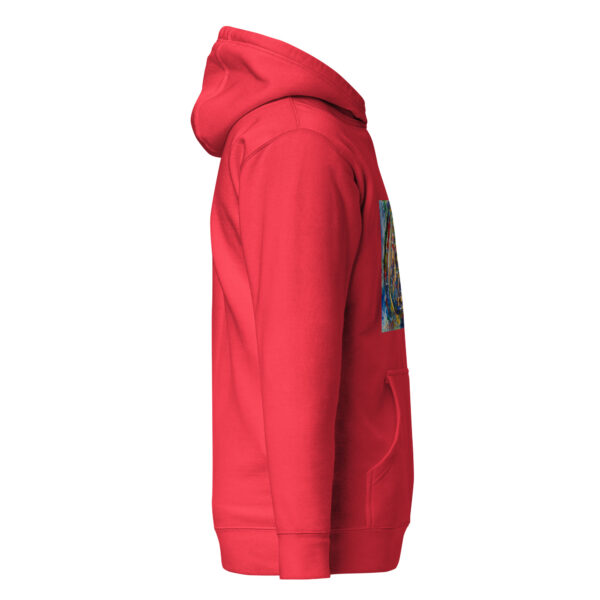 Rebirth - Men's Hoodie — team red, right side view
